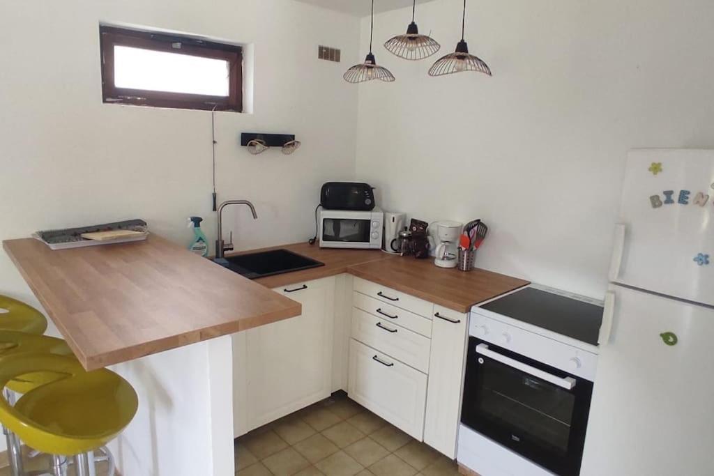 Appartement Au Fond Du Jardin Saint Jean du Pin Buitenkant foto